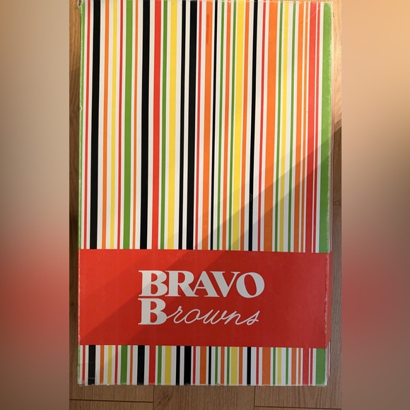 BROWNS Elegant Brown Dark Gray Genuine Leather Boots - size 41 - Picture 8 of 8